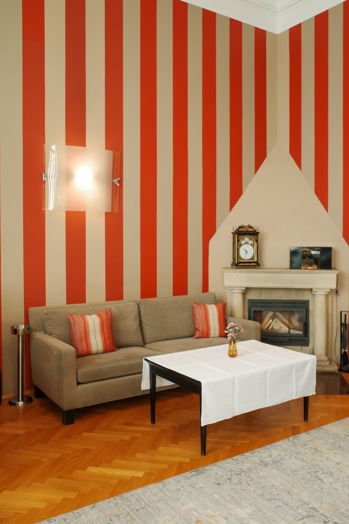 Altstadt Vienna, an SLH Hotel, Red Salon, photograph 12 by Sandrine Ceuppens