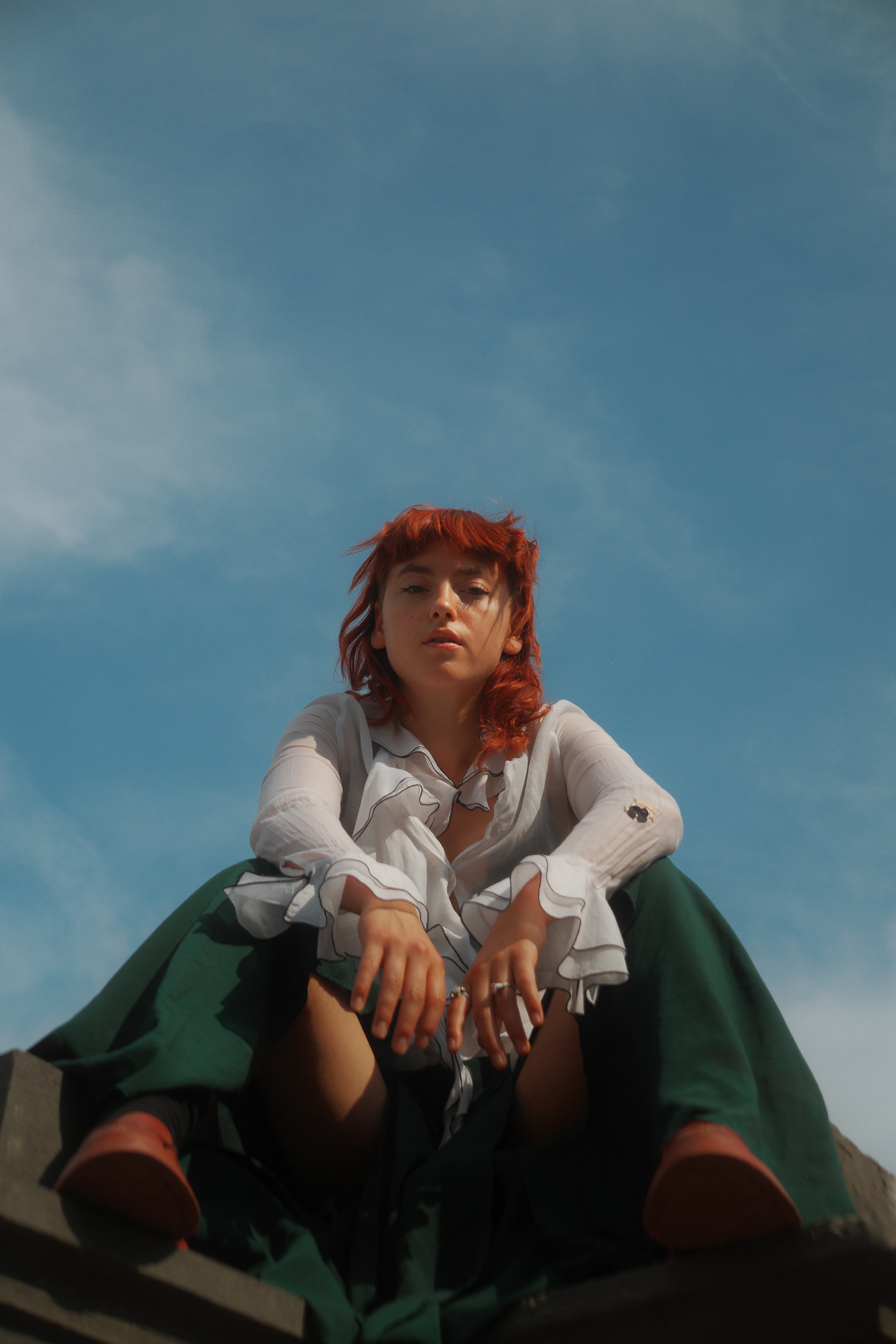 Silke Hamers — Portraits photograph 3 by Sandrine Ceuppens