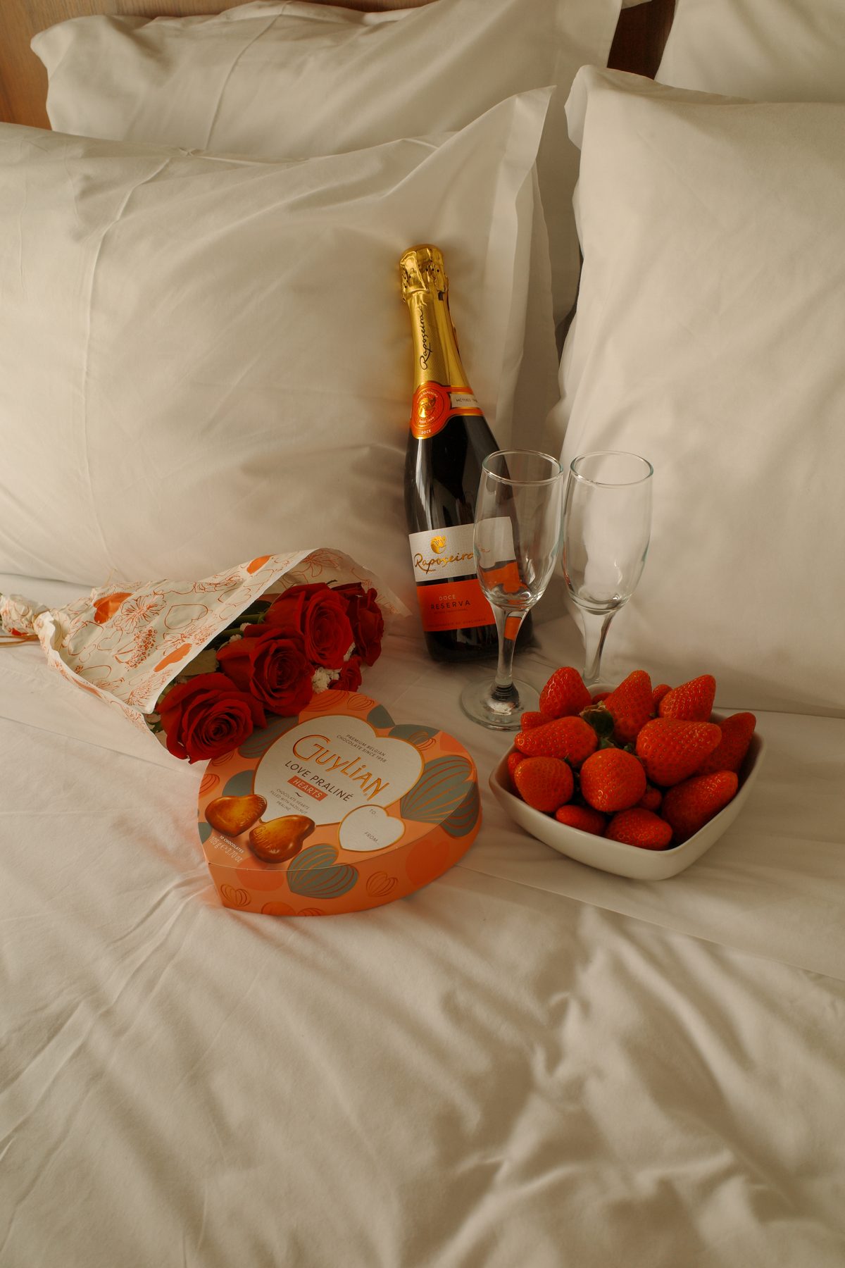 What Alto House had prepared in the room for Valentine's Day