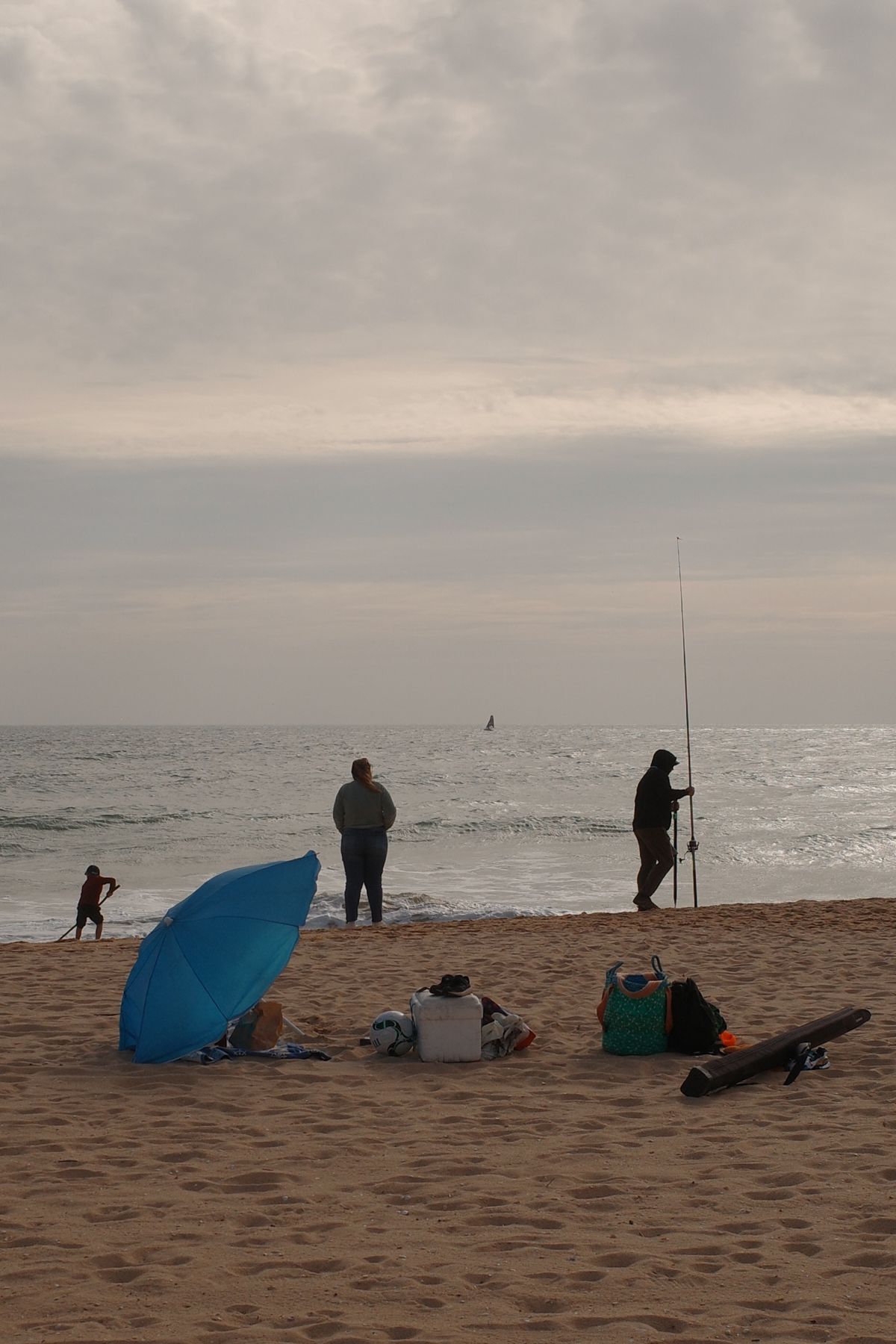 Fishermen on Praia de Faro