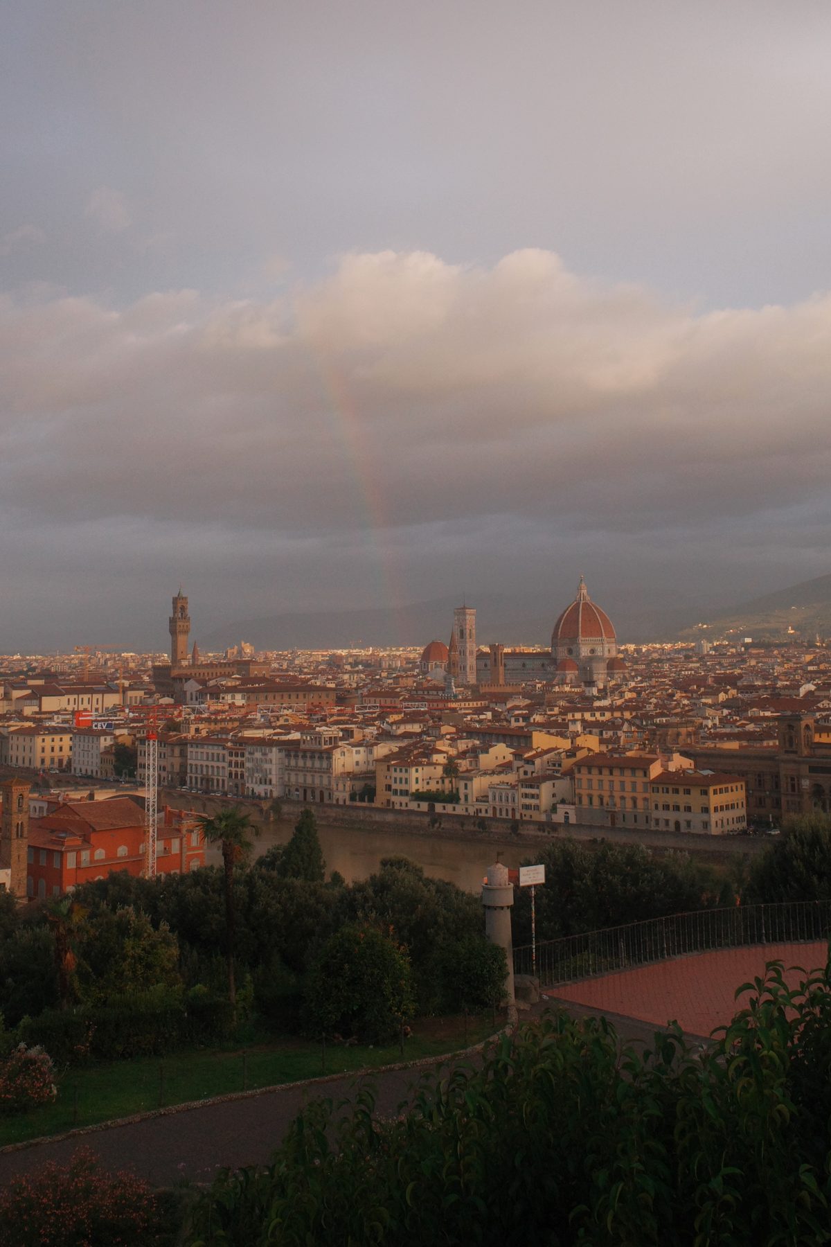 Sunrise over Florence