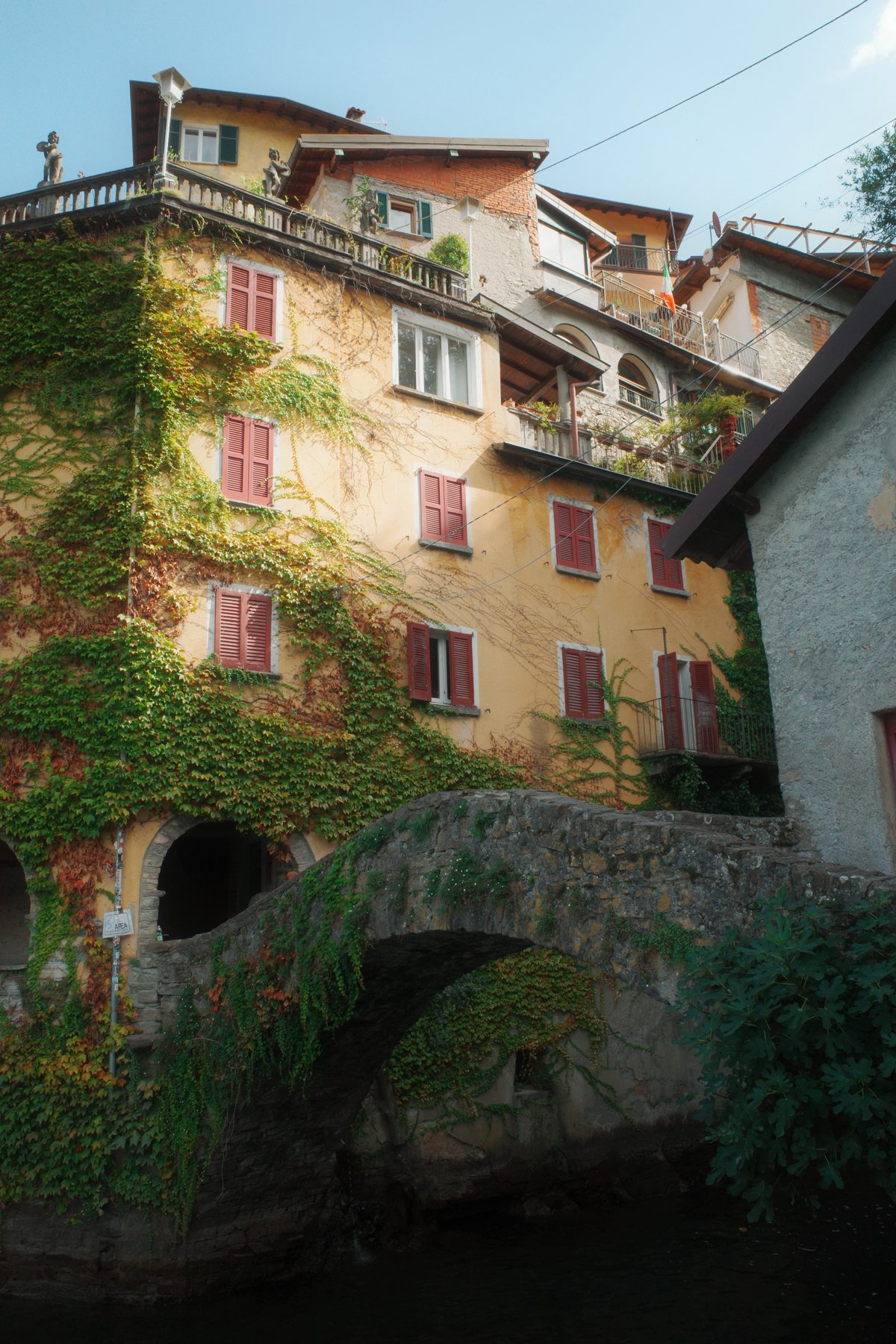 The old bridge at Nesso
