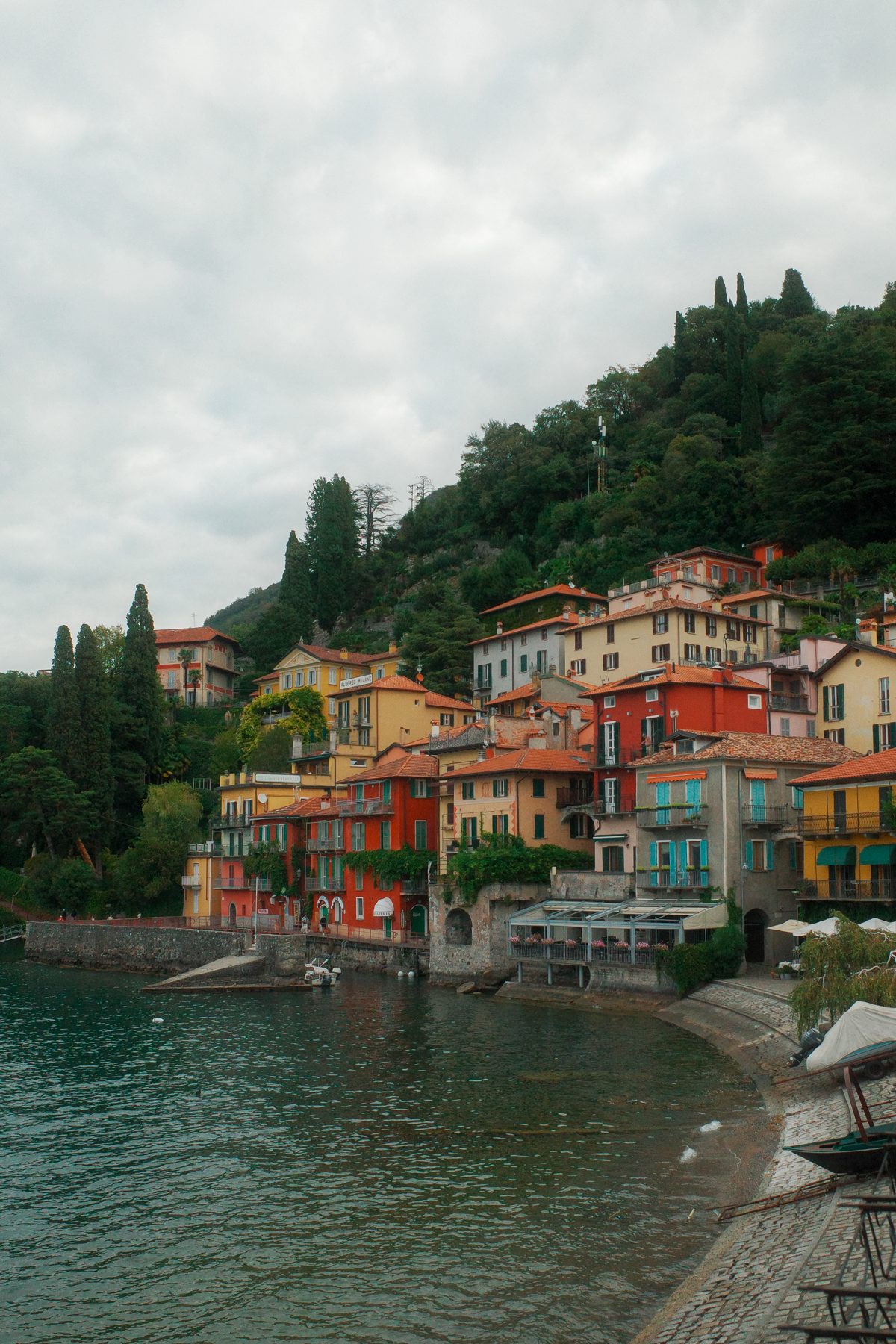 The coloured houses of Varenna