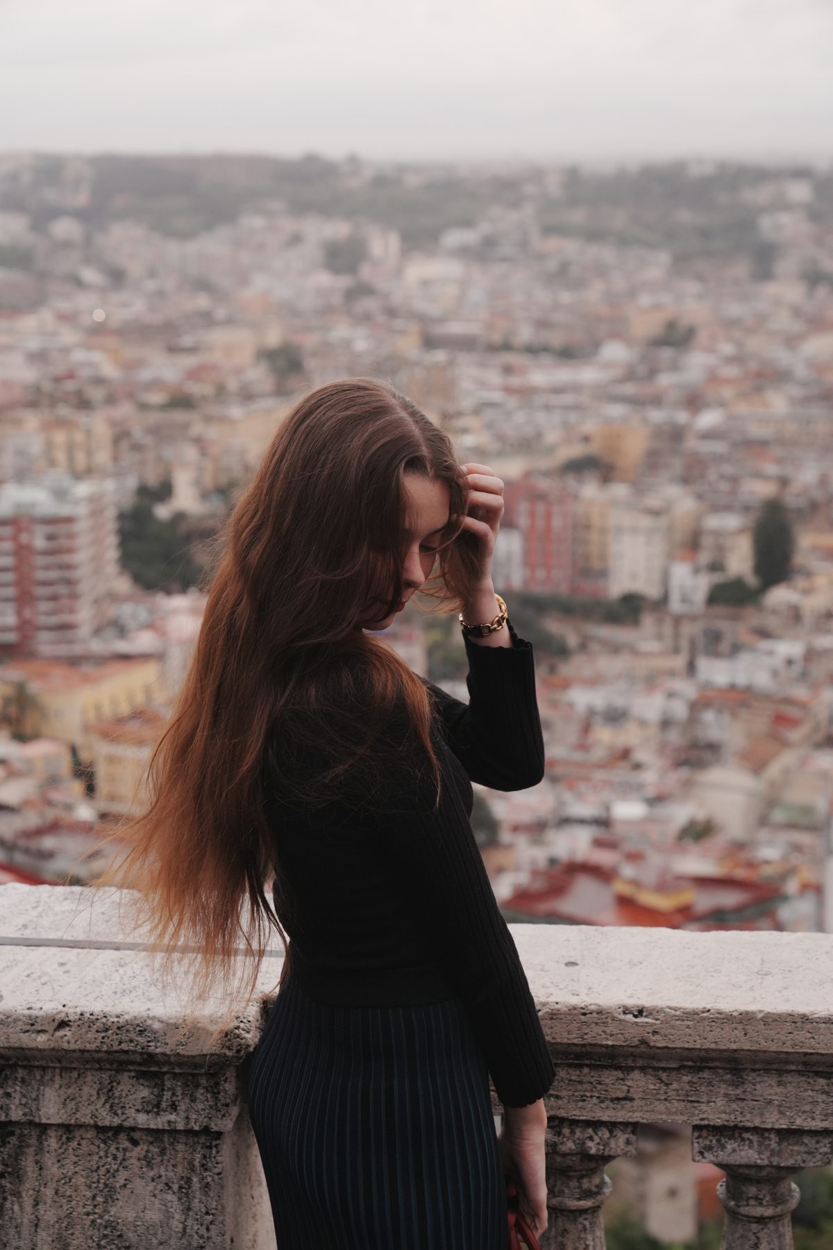 At the viewpoint above Naples