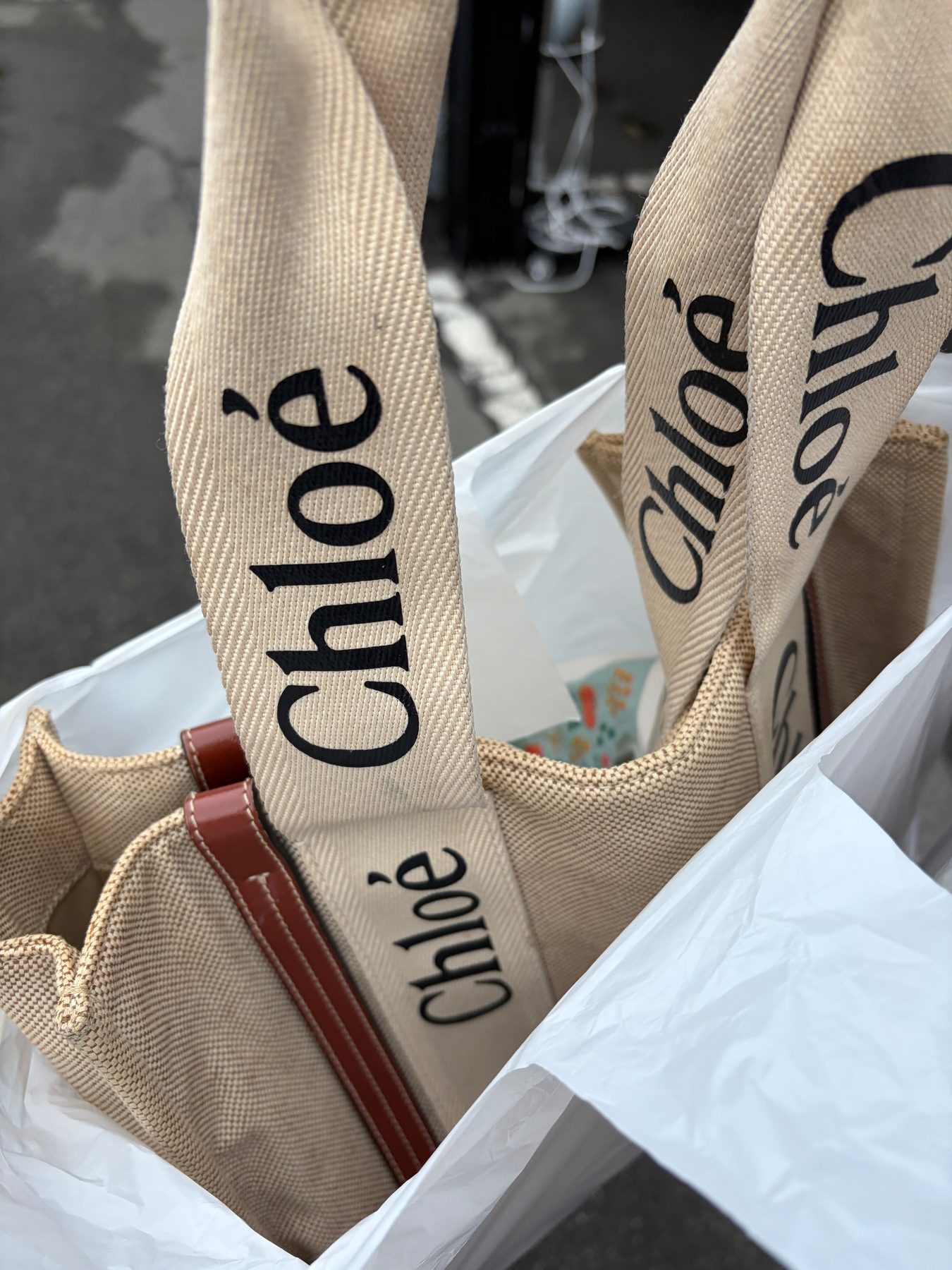 My Chloé Woody tote