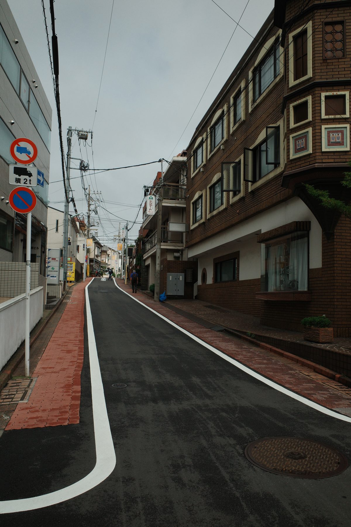 A quiet street on the way to the market