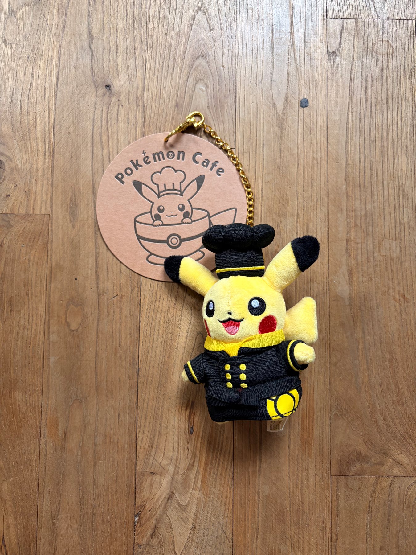 A Pikachu keyring