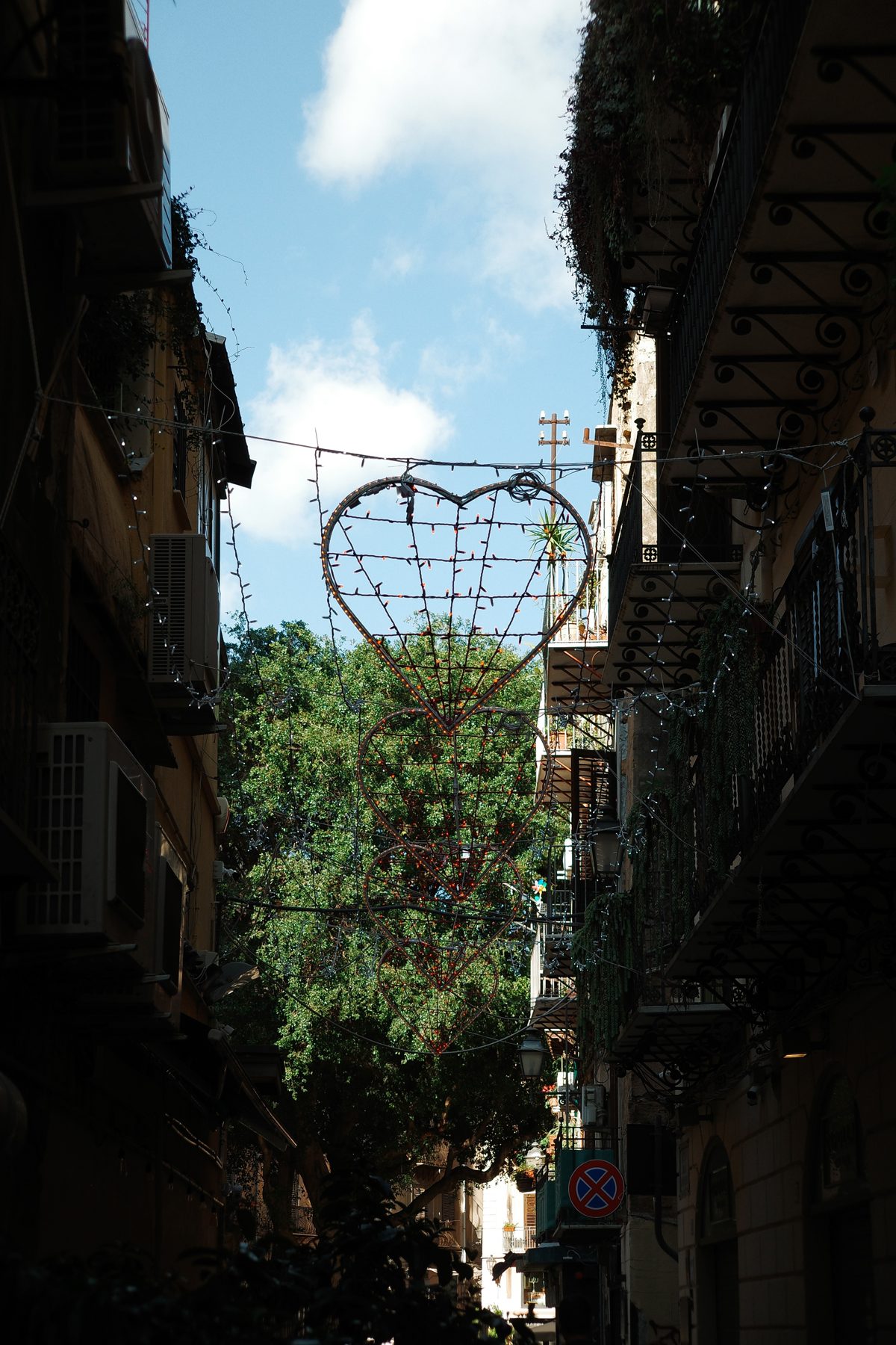 An alley in Palermo