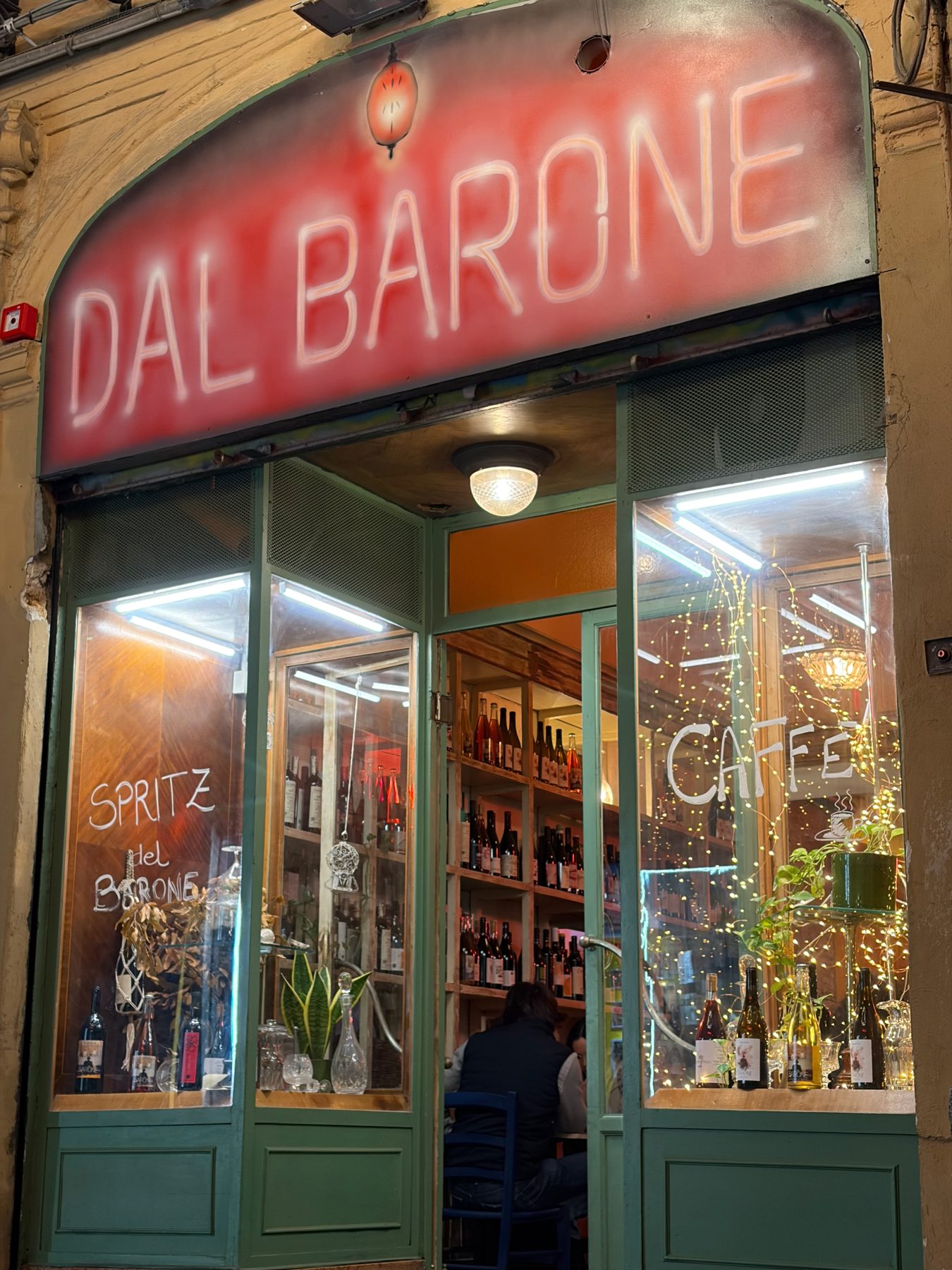The front of dal Barone