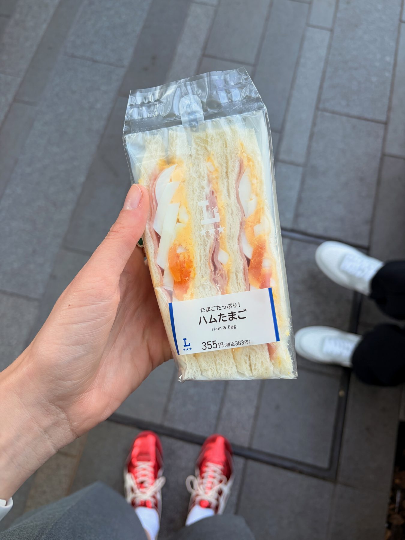 Another konbini egg sandwich