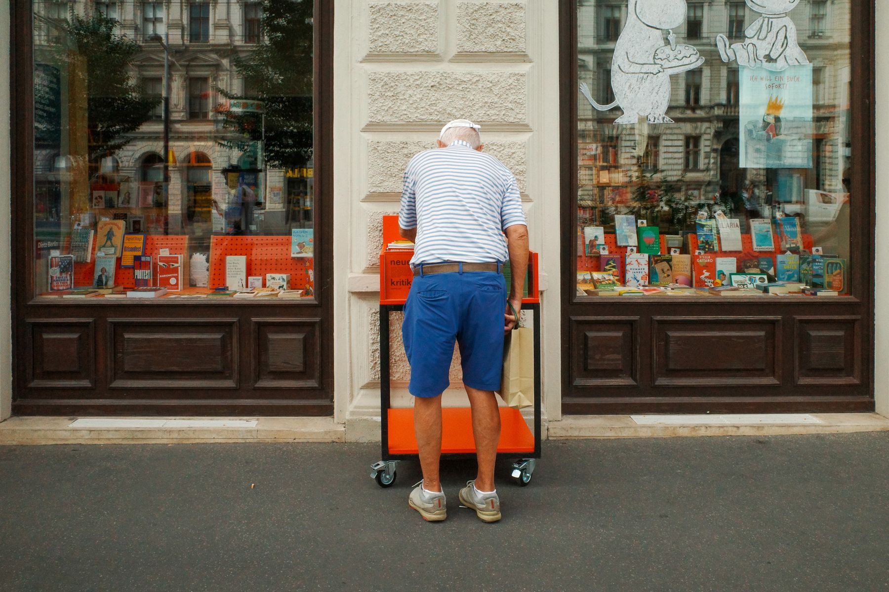 A shop window in Vienna
