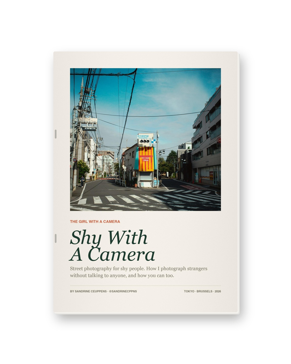 Shy With A Camera, the street photography guide for shy people